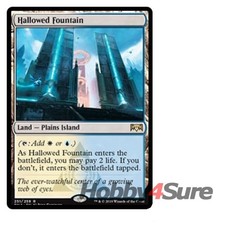 Hallowed Fountain M/NM Magic: The Gathering MTG Ravnica Allegiance