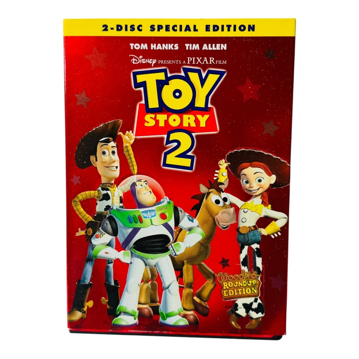 Toy Story 1, 2, 3, and 4 DVD Lot Disney Pixar Complete Set 2 Disc