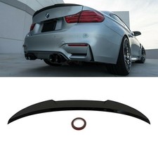 Sport-Performance Heckspoiler Schwarz glanz V-Form passt f�r BMW 4er F32 Coupe