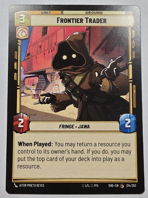 Frontier Trader Regular Star Wars Unlimited TCG 214