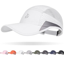 Running Hat for Men  Women, Quick-Dry Lightweight Baseball Cap,UPF 50 Refle...