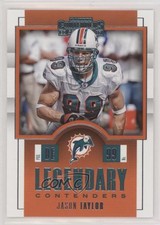2017 Panini Contenders Legendary Contenders Jason Taylor #LC-2 HOF yf0