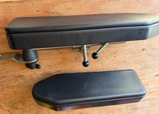 EARLY GENERATION ARMRESTS W/ PADS FOR THE PERMOBIL 2G SEATING POWER WHEELCHAIR