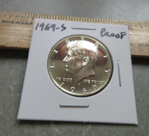 1969 S 40% Silver Kennedy Half Dollar PROOF