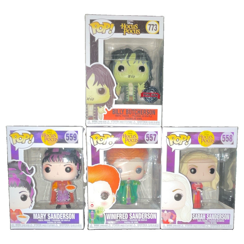 Funko Pop! Disney Hocus Pocus 4-Pack Special Edition Exclusive