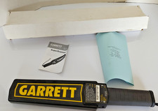 Garrett 1165180 Super Scanner Handheld Metal Detector w/ Box Papers