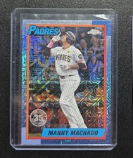 2025 Topps Series 1 1990 Topps Chrome Silver Pack Manny Machado Mojo! #T90C-71
