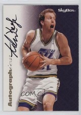 1996-97 Skybox Premium Autographics Black Ink Adam Keefe Auto 0t2