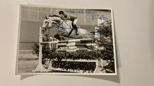 Foto signiert von Herrmann Schridde, Springreiter, original Autogramm,