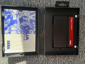 Master System NINJA GAIDEN Authentic Sega Cart  PAL REGION FREE *(Works in US)*