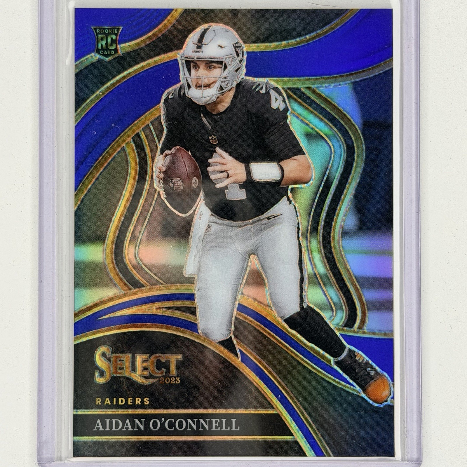 2023 Panini Select Aidan O’Connell Club Level Blue /99 #298 Raiders