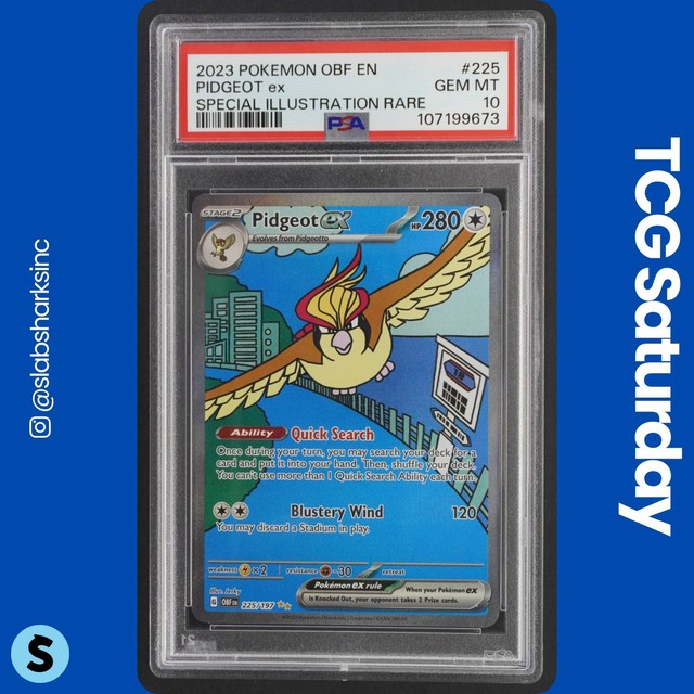 Pidgeot ex #225 (Obsidian Flames (2023))