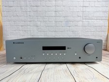Cambridge Audio AXR85 FM/AM Bluetooth Stereo Receiver + Remote Speaker RCA Wires