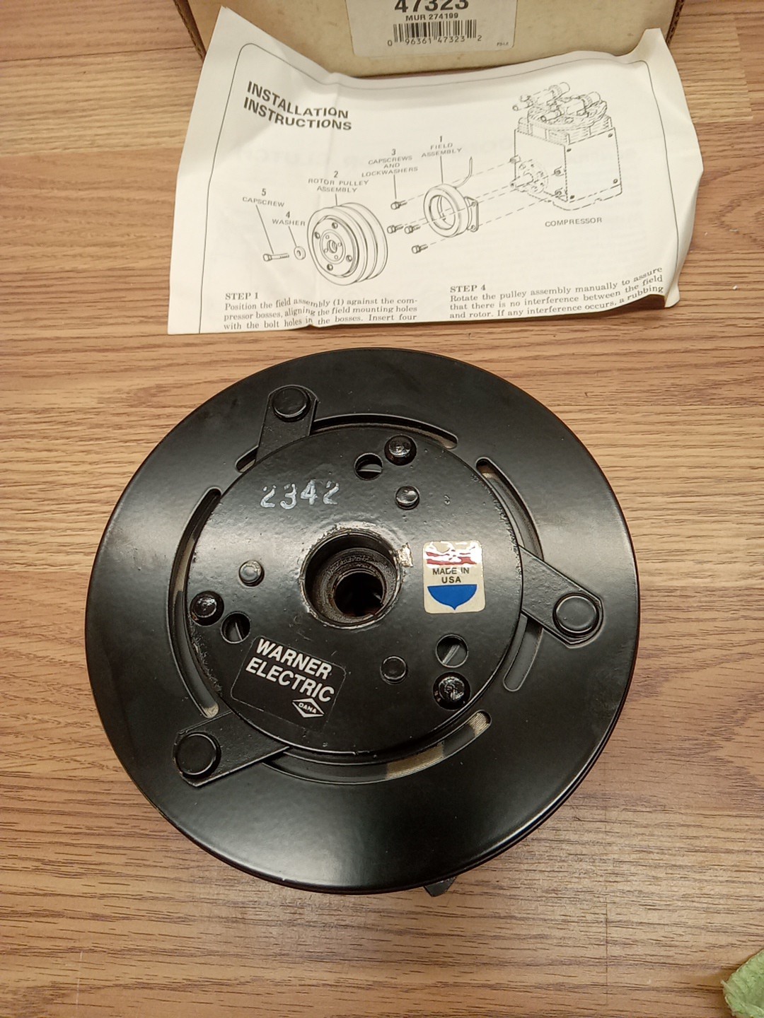 Clutch Assembly - Nos -