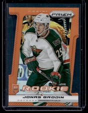 2013-14 Panini Prizm Prizms Orange Die Cut Jonas Brodin RC /50 #249