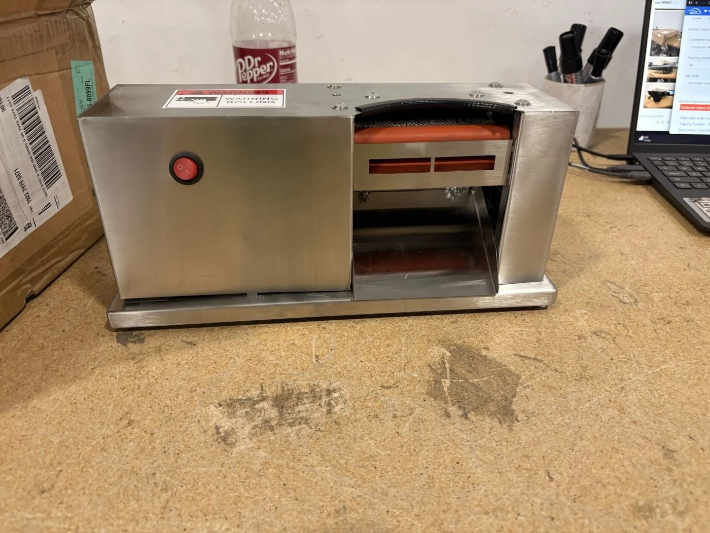 Used Corded Electric Bean Peeler, Electric Bean Sheller, Bean Peeling Machine