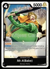 Mr.4(Babe) OP14-093 The Azure Sea's Seven One Piece NM/M
