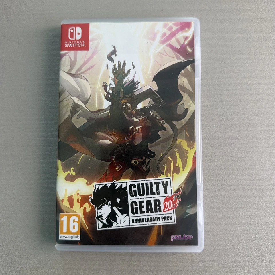Guilty Gear 20th Anniversary Pack Day One Nintendo Switch PAL Artbook Big Box, foto 1 di 5