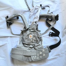 Ergobaby Original Baby Carrier Galaxy Grey with Embroidered Stars 100 Cotton