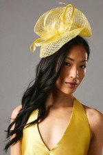 Coast Yellow Fascinator Womens Occasion Hats