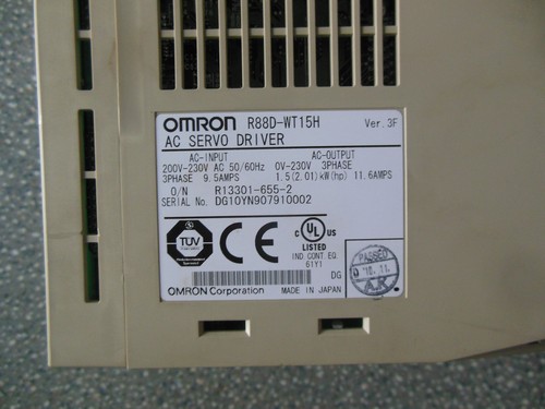 Servo Drive R88D-WT15H Refurbished FREE EXPEDITED SHIPPING #zc