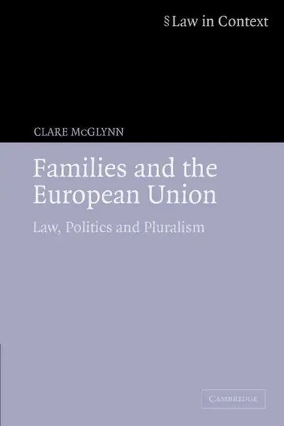 Families And The European Union Clare Mcglynn Taschenbuch Englisch 2006-image