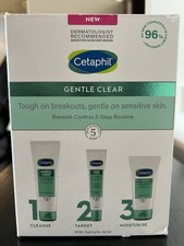 Cetaphil gentle clear blemish control 3 step routine