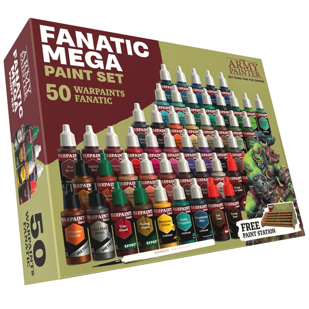 Army Painter The Warpaints Fanatic: Mega Set (50 X 18Ml Acrylic Paint) - Tabletop Miniatures Wargame - Image 4