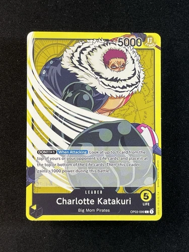 ONE PIECE TCG: Charlotte Katakuri OP03-099 Leader Pillars of Strength