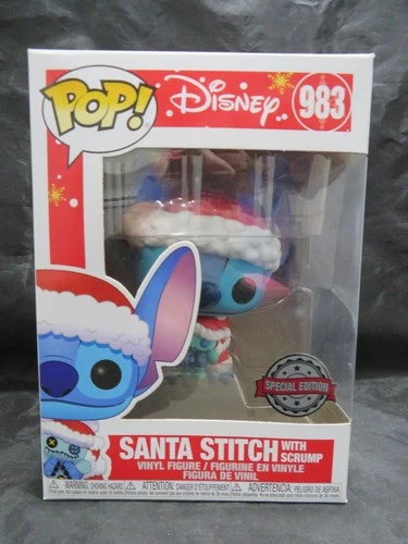 Funko Pop! Disney Lilo & Stitch Santa Stitch with Scrump #983
