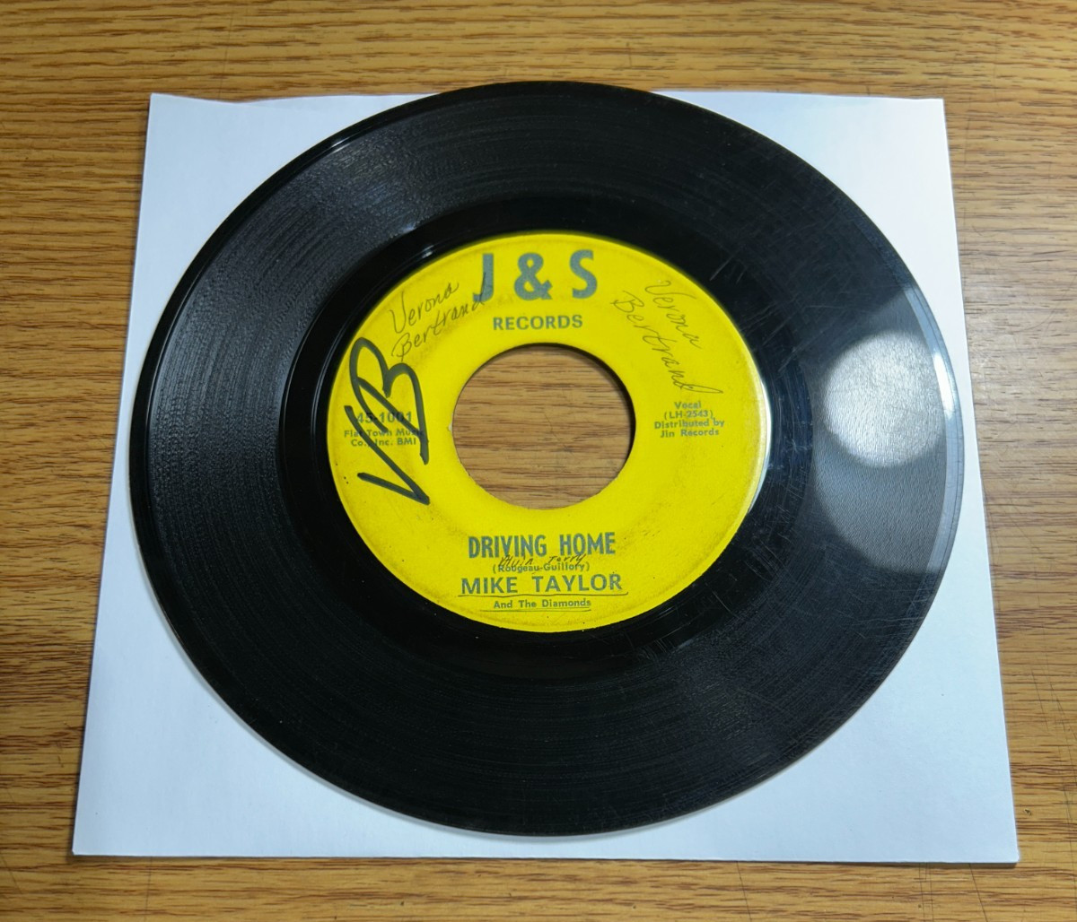 photo of Louisiana Soul Funk Garage Mike Taylor Driving Home Js 1001