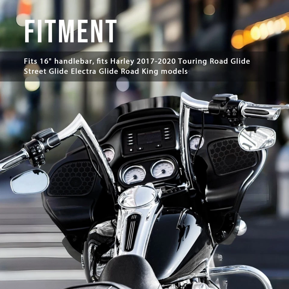 Brake Line Clutch Cable for Harley 2017-2020 Road Glide King ABS 16'' Handlebar Foto 2 de 4