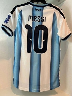 2026 Argentina Home Jersey MESSI #10 Player Version World Cup Gold