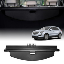 Powerty Retractable Cargo Cover For Cadillac Xt5 2017-2019 Canvas Texture Trunk