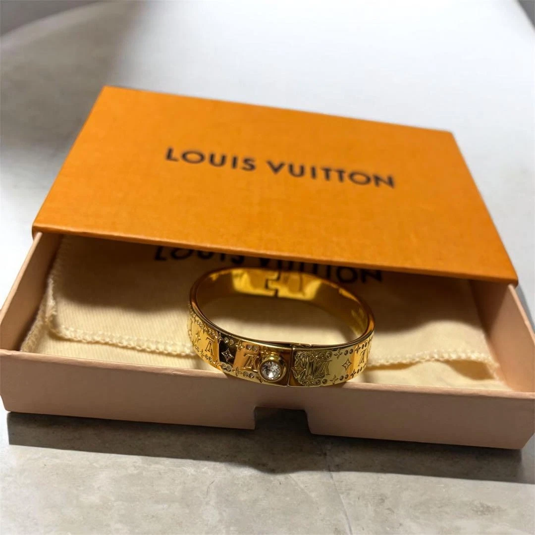 Louis Vuitton Crystal Fashion Bracelets for sale | eBay
