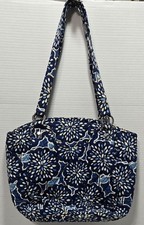 Vera Bradley Triple Compartment Hand Bag Whit...