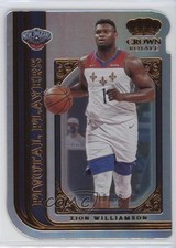 2021-22 Panini Crown Royale Pivotal Players 10/99 Zion Williamson #3 12ks