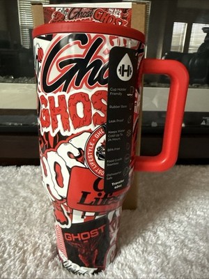 Hydrojug Ghost Sticker 40oz Tumbler Limited edition