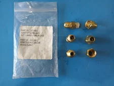 Simrad OC14340 Straight Adapter & OC14341 Adapter Nut OEM Lot of 3