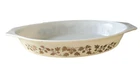 60s Vintage Pyrex Golden Acorn Casserole Dish 1-1/2 Quart Baking Gold Yellow