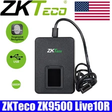 Zkteco ZK9500 Live10R 500DPI USB Biometric Fingerprint Reader Scaner Sensor USA