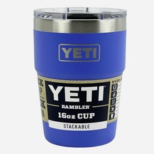 Taza Apilable YETI Ultramarine Violeta 16 OZ Color Retirado Edición Limitada | OFERTA