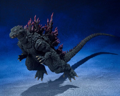 S.H.MonsterArts Godzilla 2000 Godzilla vs Megaguirus Bandai 6in Action Figure JP - Picture 10 of 12