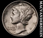 1944-P Mercury Dime — photo from another recent sale