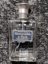 Abercrombie And Fitch Woods Cologne Collectible Vintage EMPTY BOTTLE 3.4 OZ A&F