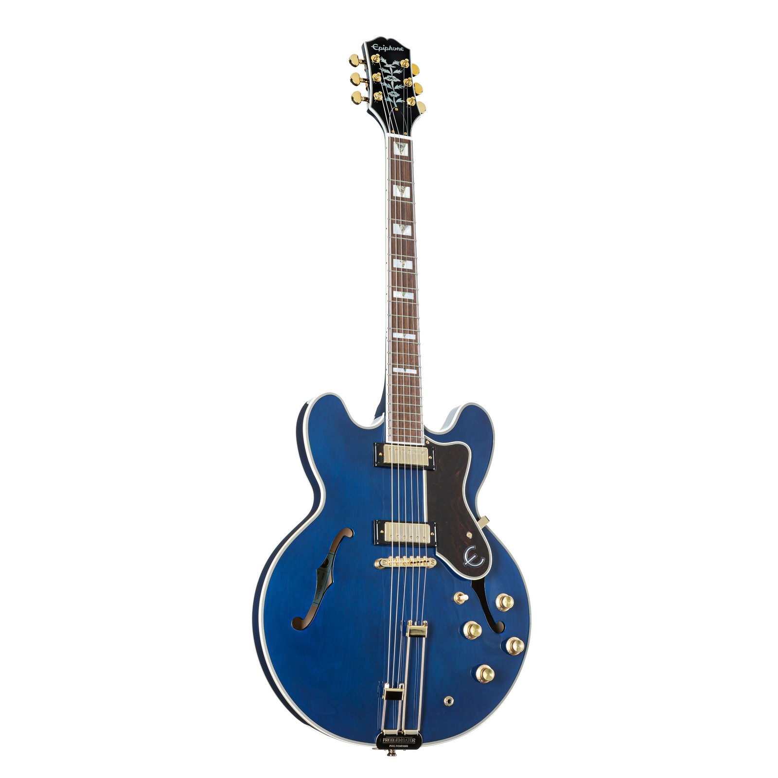 Epiphone Sheraton Viper Blue - Хальбакустик Гитаре 164390₽