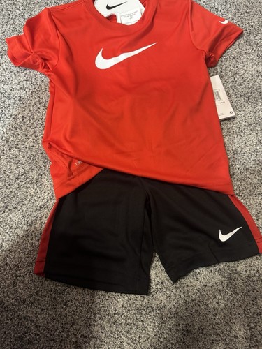 Nike Boys Shorts Set *net* Sz 7 - Picture 3 of 3