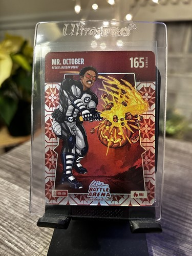 2026 Bo Jackson Battle Arena Mr. October Grandmas linoleum GGL-284 SSP Rare 🔥