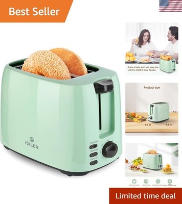 750 Watt Extra-Wide Slot Toaster for Perfect Toast & Bagels - Removable Tray