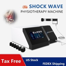 New 10Bar ESWT Shock Wave Therapy Device Physical Pain Relief Home Use US